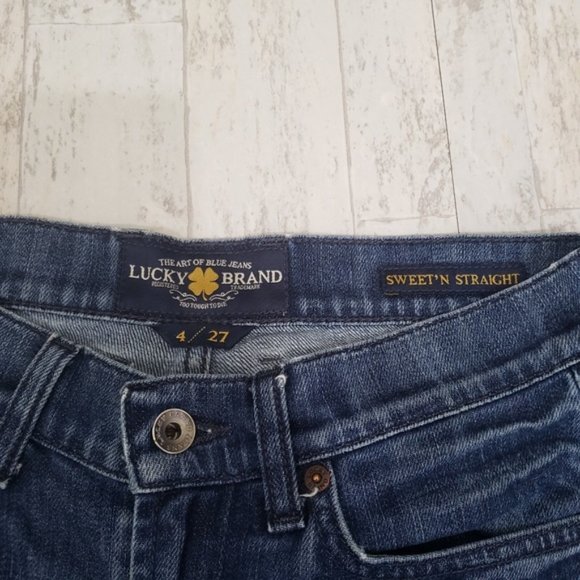 Lucky Brand Jeans Sweet n Straight Size 27 - Picture 8 of 8